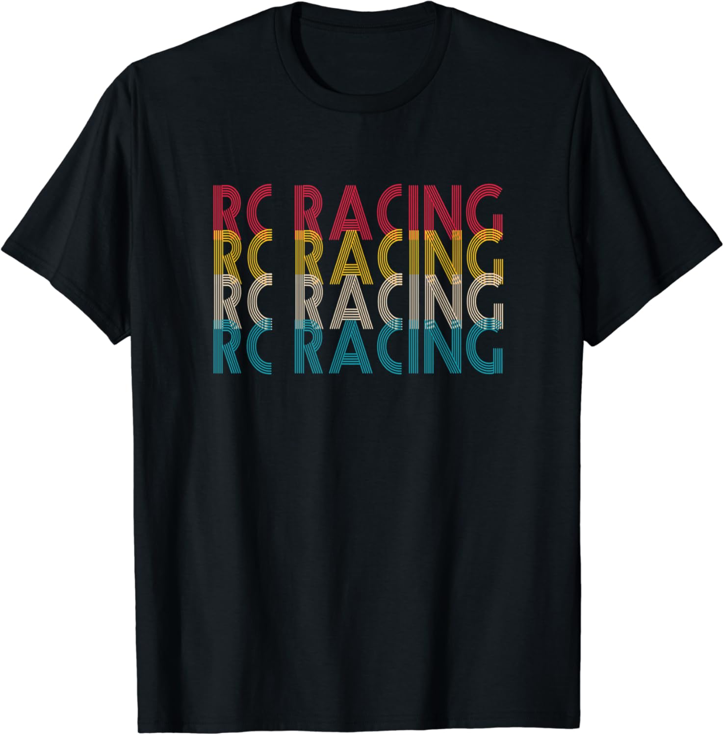 RC Racing Retro Vintage Radio Control RC Auto TShirt Amazon.de Fashion